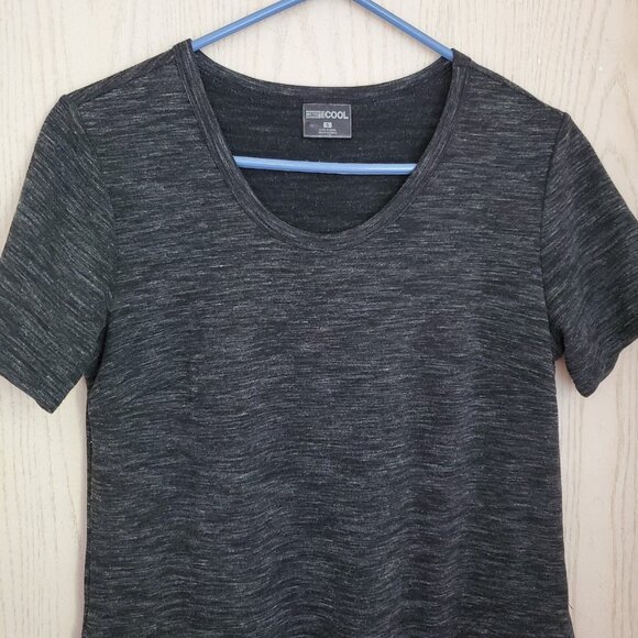 32 Degrees Cool Womens Short Sleeve Knit Dress S Pockets Stretch Pullover Soft - Picture 3 of 11